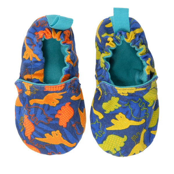 Roar Dinosaur Baby Booties,Shoes,Chooze-The Little Clothing Company