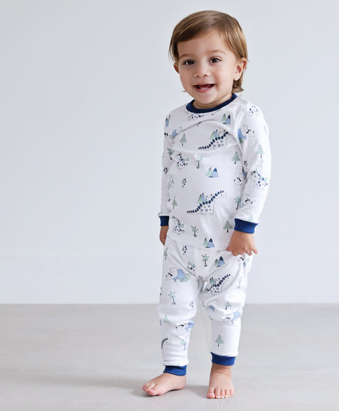 Baby and Boy Dinosaur Two Piece Pajama,Pajamas,Baby Noomie-The Little Clothing Company