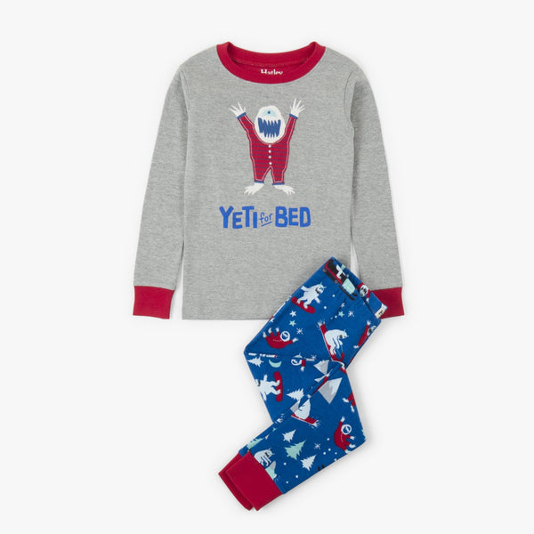 Yeti For Bed Boy's Organic Cotton Pajamas,Pajamas,Hatley-The Little Clothing Company