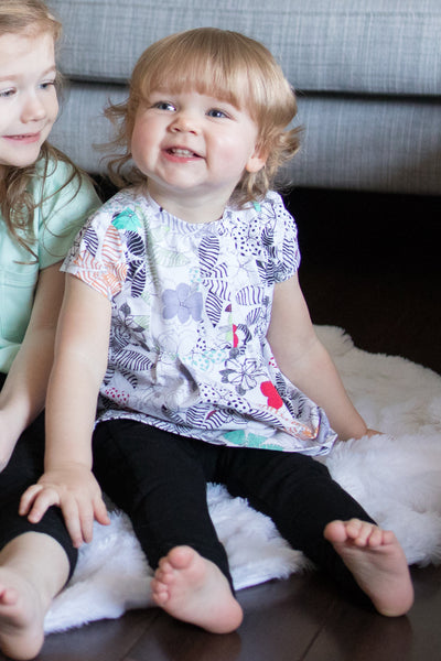 Wildflower Baby Flutter Top,Shirts,Art & Eden-The Little Clothing Company