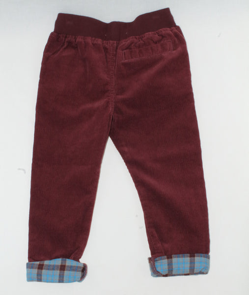 Luke Brown Drawstring Corduroys,Bottoms,Rockin' Baby-The Little Clothing Company