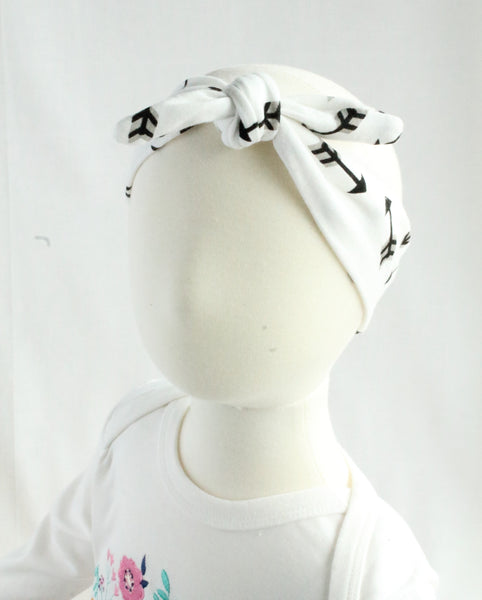 Printed Baby & Girl Knotted Headband - 2 Patterns,Headband,Headbands of Hope-The Little Clothing Company