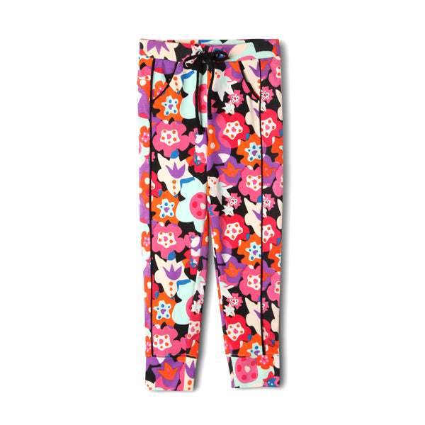 Floral Jogger Organic Cotton Legging,Bottoms,Art & Eden-The Little Clothing Company