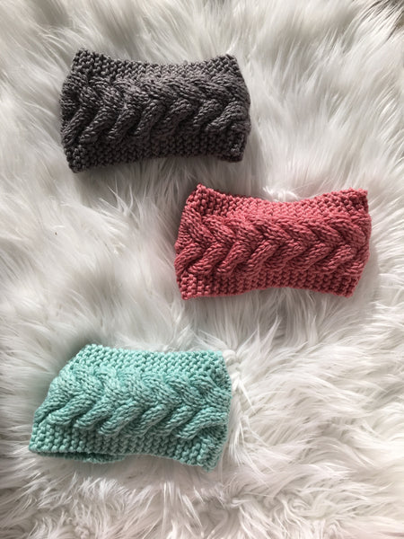 Knit Ear Warmer - 5 colors,Headband,Headbands of Hope-The Little Clothing Company