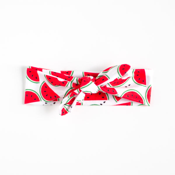 Watermelon Crawl Baby & Girl Knotted Headband,Headband,Headbands of Hope-The Little Clothing Company
