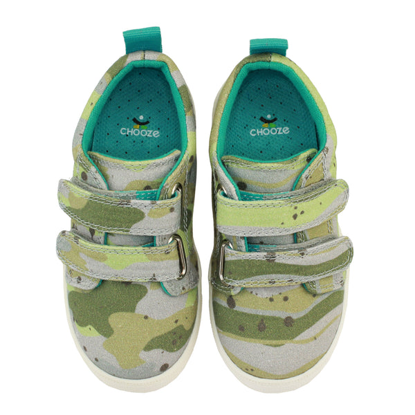 Camouflage Green and Tan Sneaker Shoes,Shoes,Chooze-The Little Clothing Company