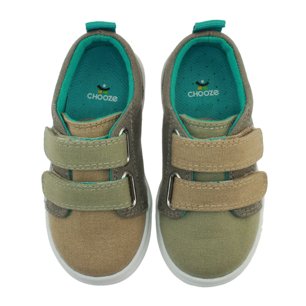 Green & Tan Pride Sneaker Shoes,Shoes,Chooze-The Little Clothing Company