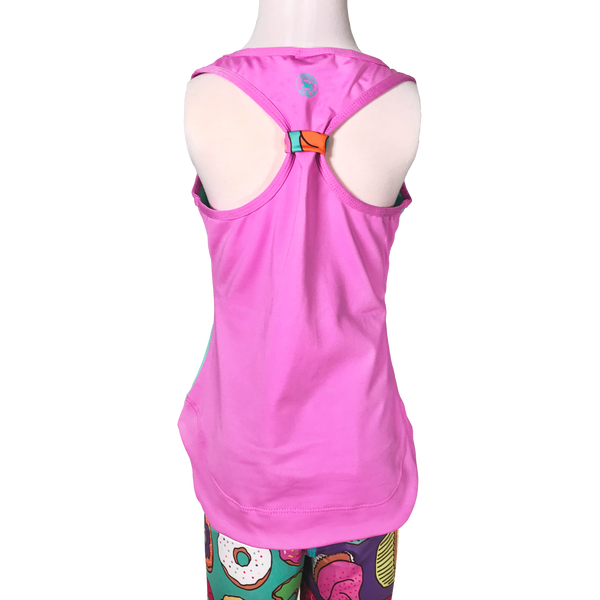 Sprinkles Girl Racer Back Tank,Shirts,Chooze-The Little Clothing Company