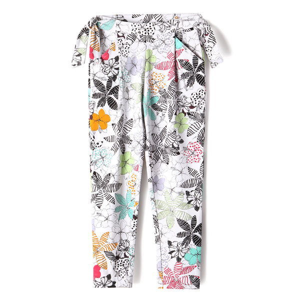 Wildflower Girl Side-Tie Legging,Bottoms,Art & Eden-The Little Clothing Company