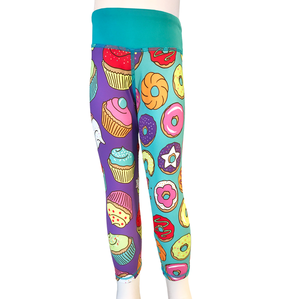 Sprinkles Girl Cropped Legging,Bottoms,Chooze-The Little Clothing Company