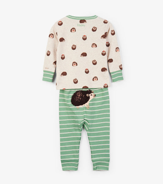Baby Boy Hedgehog Two Piece Organic Cotton Pajama,Pajamas,Hatley-The Little Clothing Company