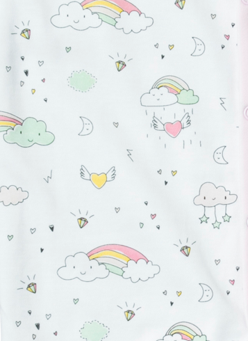 Baby Girl Rainbow Two Piece Pajama - 18/24 months