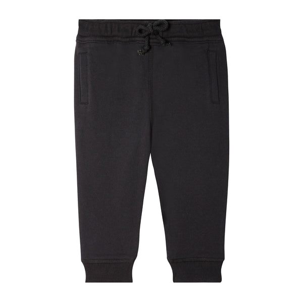 Baby and Kid's Black Organic Cotton Joggers,Bottoms,Art & Eden-The Little Clothing Company