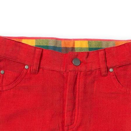 Boy's Red Corduroy Pants,Bottoms,Little Green Radicals-The Little Clothing Company