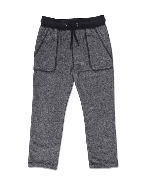 Baby and Boy Charcoal Gray Jogger Pants,Bottoms,Me and Henry-The Little Clothing Company