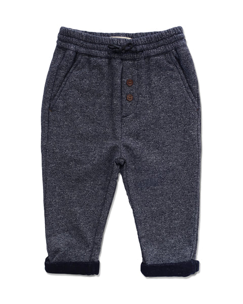 Boy's Navy Jogger Pants,Bottoms,Me and Henry-The Little Clothing Company