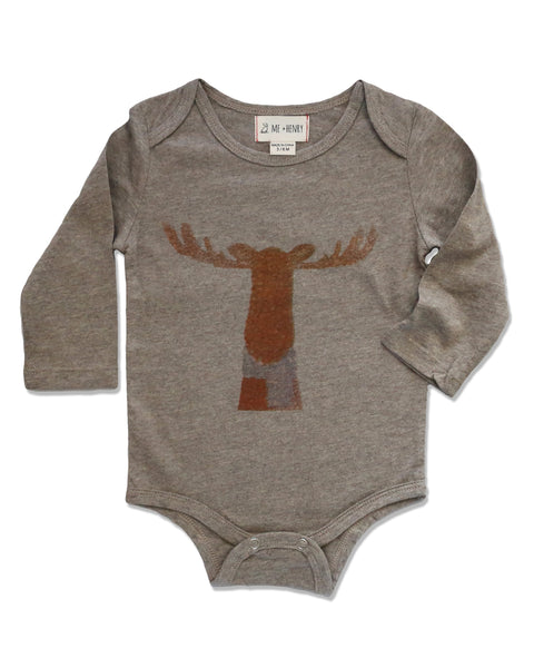 Moose Onesie,,Me and Henry-The Little Clothing Company