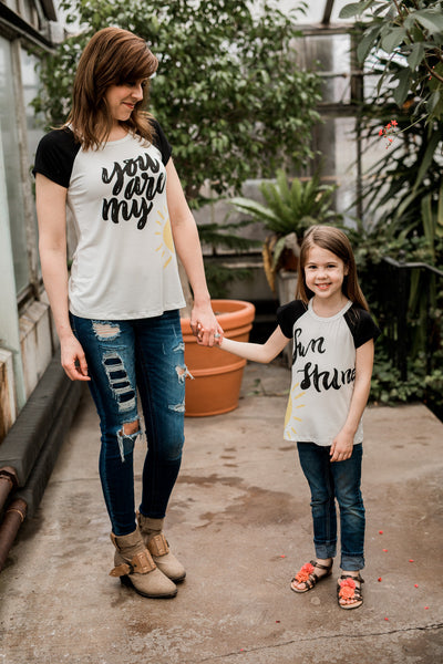 You Are My Sunshine for Mom - Small,Shirts,PS Kate-The Little Clothing Company