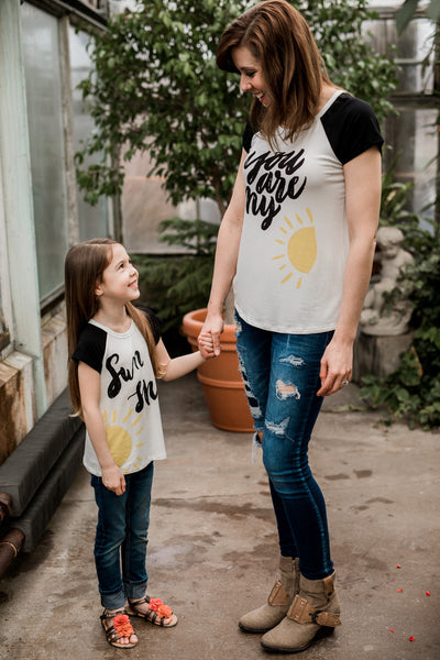 You Are My Sunshine for Mom - Small,Shirts,PS Kate-The Little Clothing Company