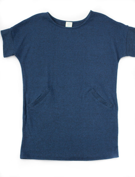 Navy Blue Be Cozy Tunic Dress - 7,Dresses,Freeloader-The Little Clothing Company