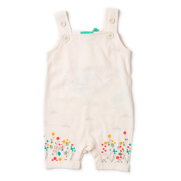 Storytime Floral & Clouds Baby Organic Cotton Jumper,Romper,Little Green Radicals-The Little Clothing Company